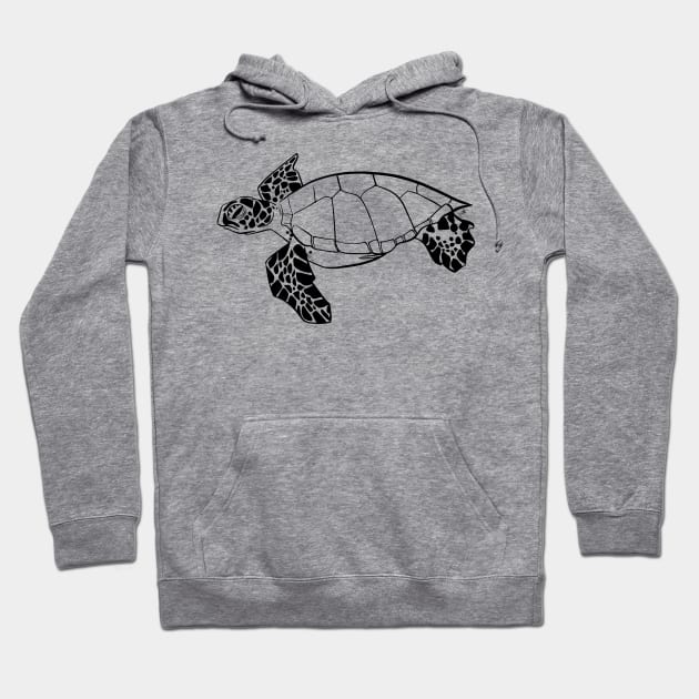 Turtle maestro Hoodie by scarlettbaily